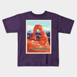 Arches National Park Kids T-Shirt